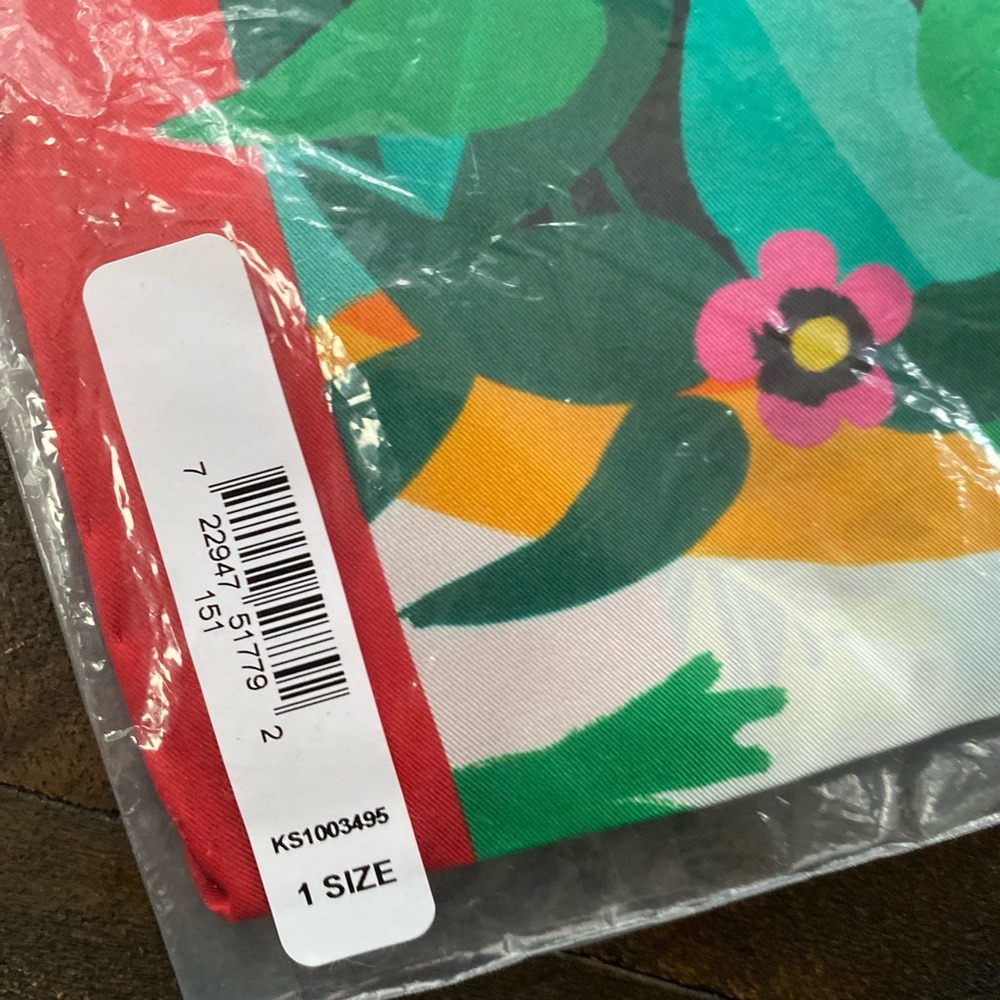 Kate Spade New York Silk Scarf Herbarium - Picture 3 of 5